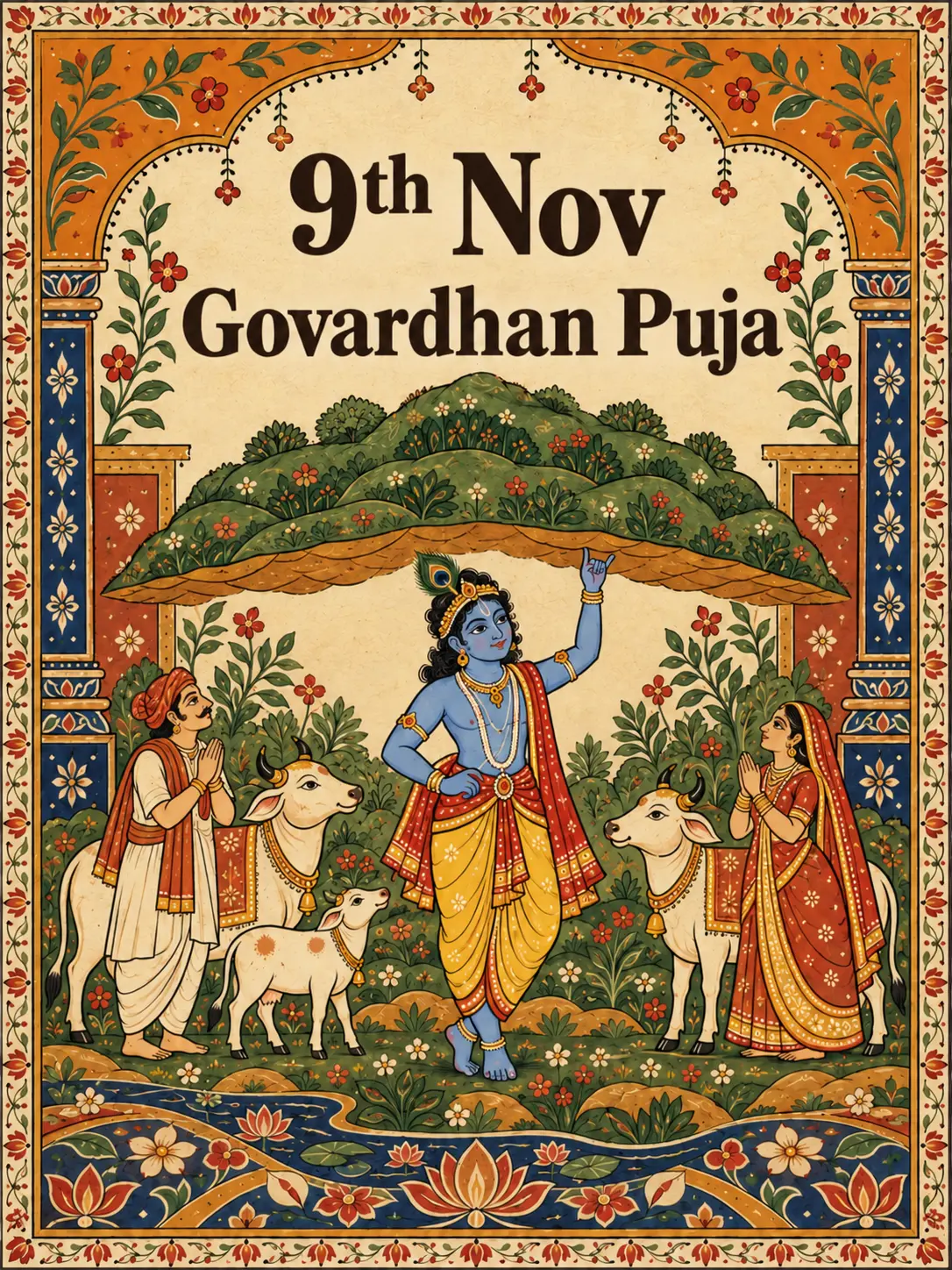 Govardhan Pooja image placeholder