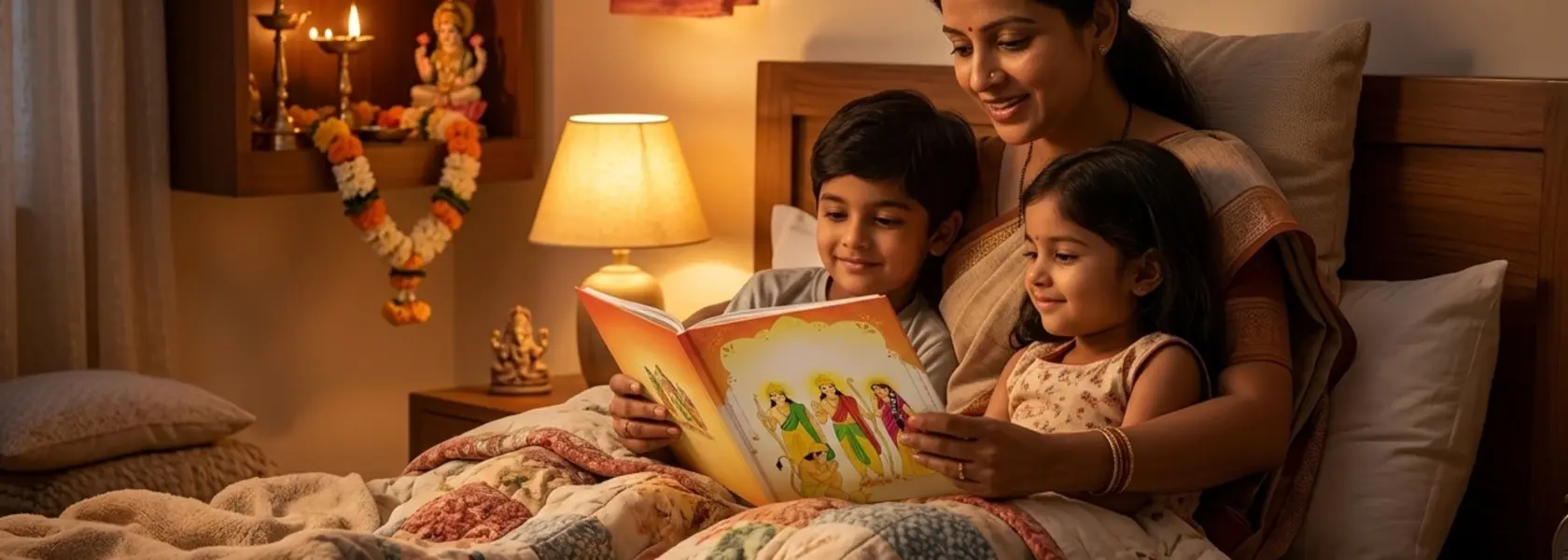 Turning Storytime Into Sanskar Time