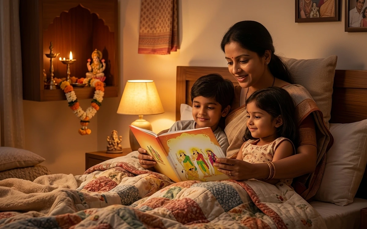 Turning Storytime Into Sanskar Time