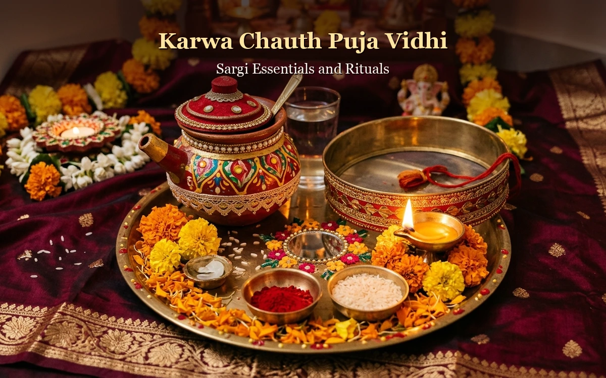 Karwa Chauth Puja Vidhi: Sargi Essentials and Rituals