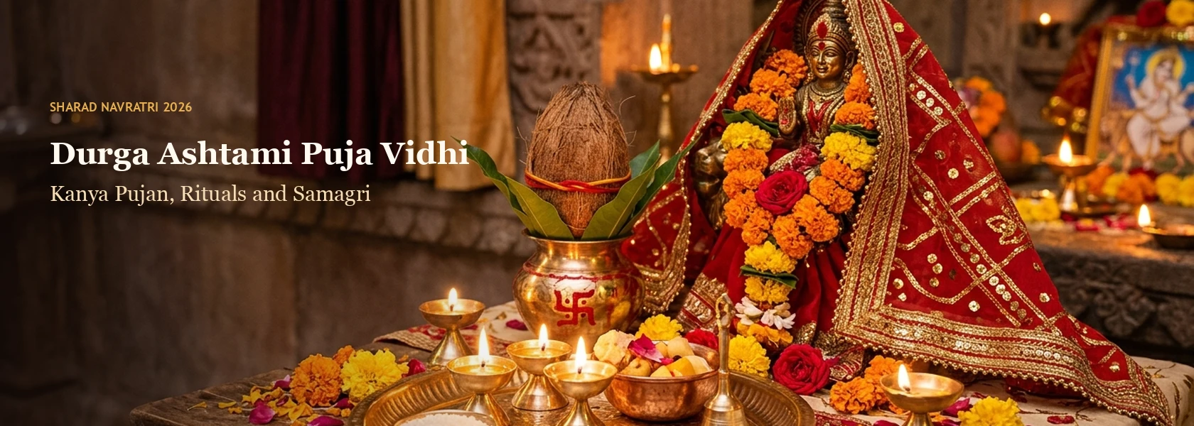Durga Ashtami Puja Vidhi: Kanya Pujan, Rituals and Samagri
