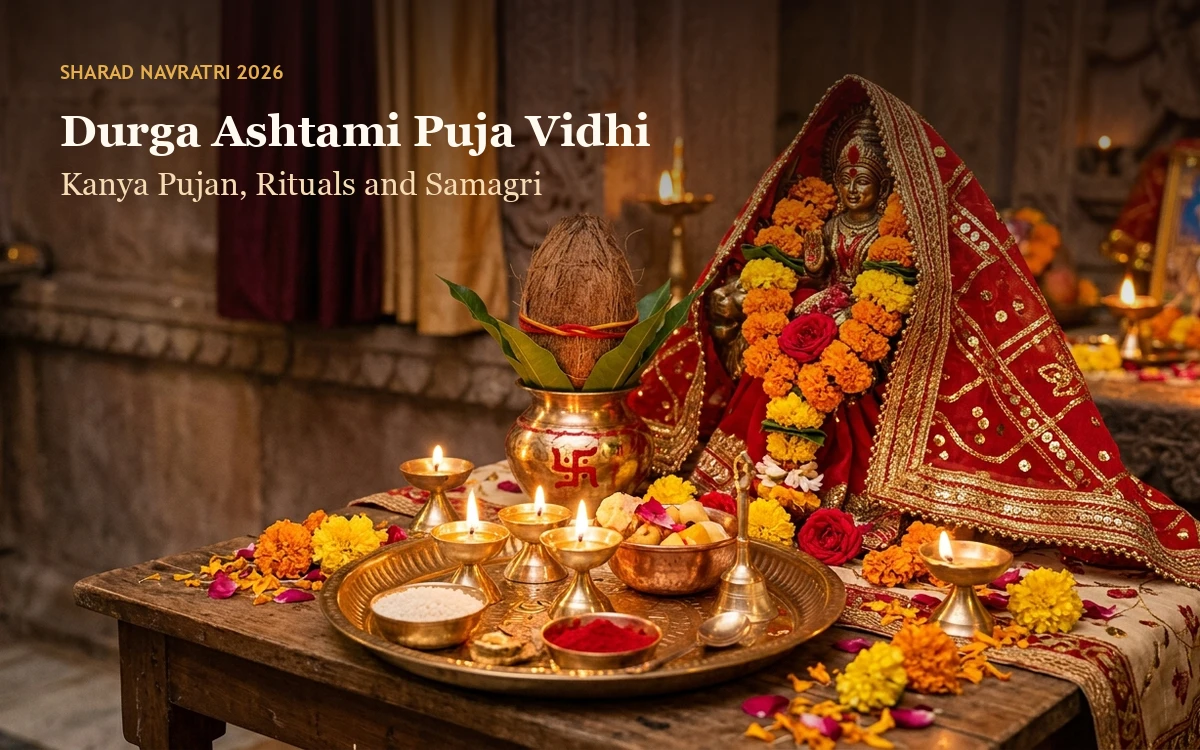Durga Ashtami Puja Vidhi: Kanya Pujan, Rituals and Samagri