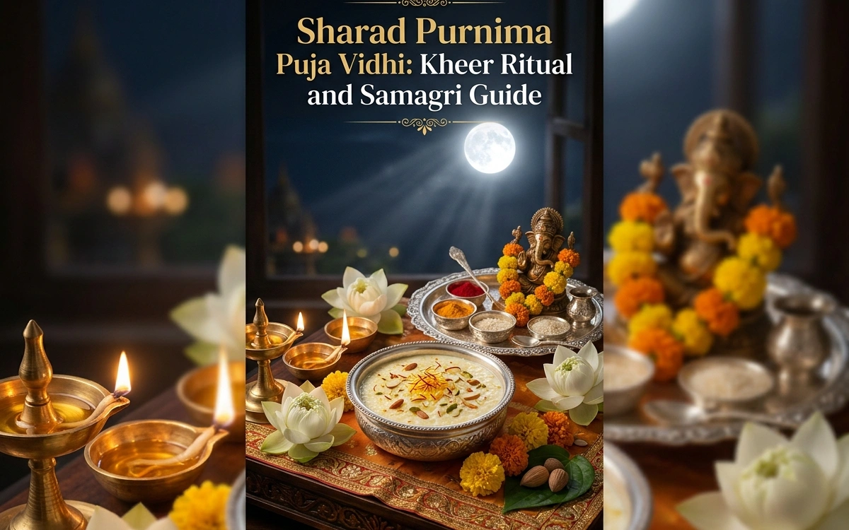 Sharad Purnima Puja Vidhi: Kheer Ritual and Samagri Guide