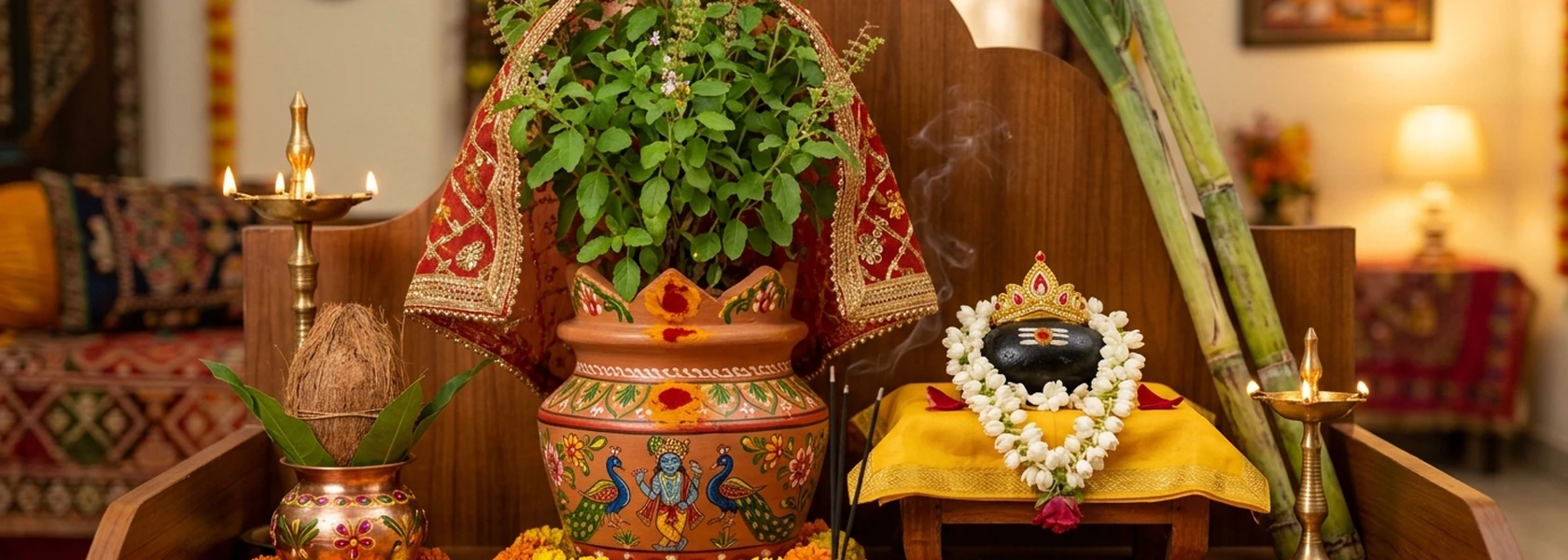 Tulsi Vivah Puja Vidhi: Muhurat, Samagri and Rituals