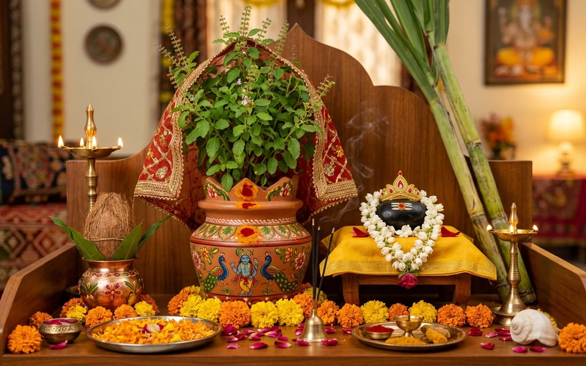 Tulsi Vivah Puja Vidhi: Muhurat, Samagri and Rituals