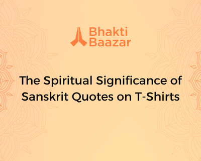 The Spiritual Significance of Sanskrit Quotes on T-Shirts
