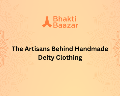 The Artisans Behind Handmade Deity Clothing