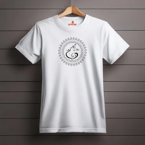 Ganpati – Prosperity | Premium Bio-Washed Cotton Regular Fit T-shirt