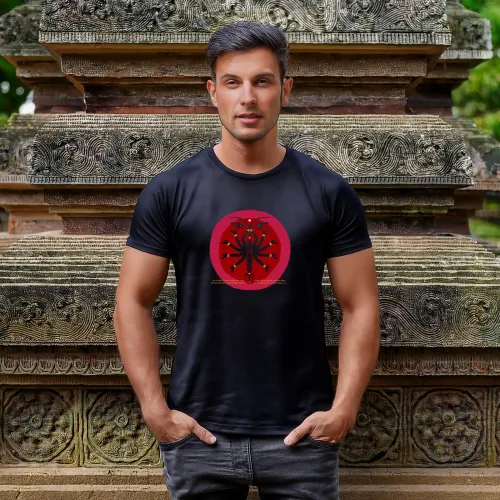 Shakti – Vishwanandini | Regular Fit Premium Bio-washed Cotton T-shirt