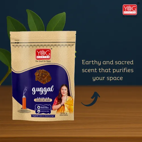 Yog Mantra Guggal Premium Colorful Wet Dhoops – (pack of 8)