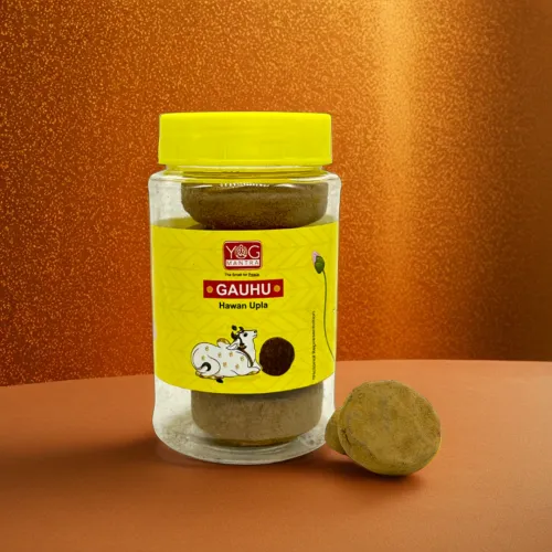 Yog Mantra Natural Cow Dung Uple – (Pack of 3)