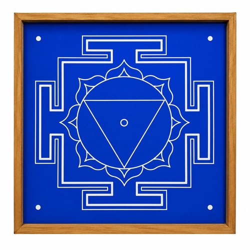 Rangly Tara Mandala Yantra | Wooden Stencil 13x13 in | Kolam for Pooja Room