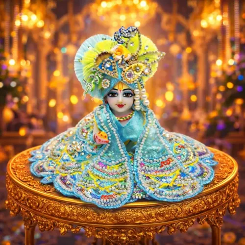 Kanha Ji Fancy Dress for Bal Krishna (Size 0 to 6)