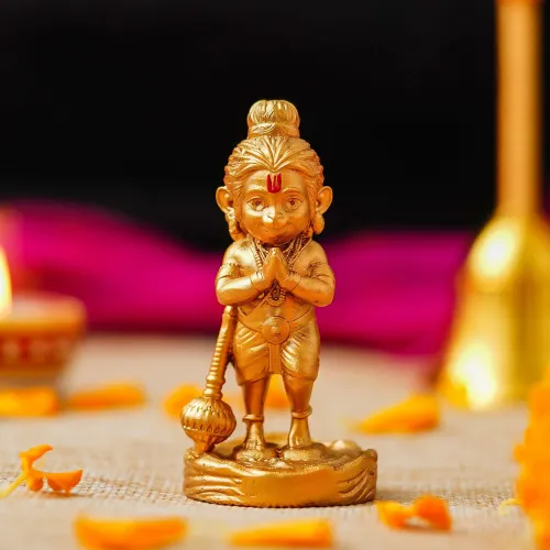Bal Lord Hanuman Dhyan Mudra Idol