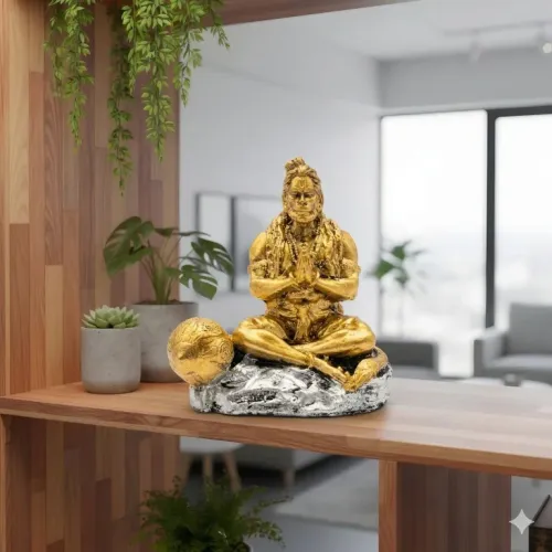 Hanuman Meditation Idol 9 cm