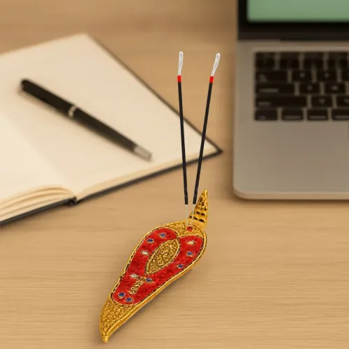 Metal Leaf Shape Agarbatti Incense Stick Stand
