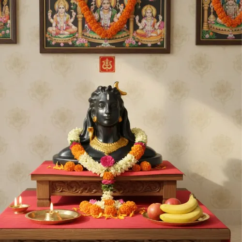 Small Adiyogi Shiva Statue