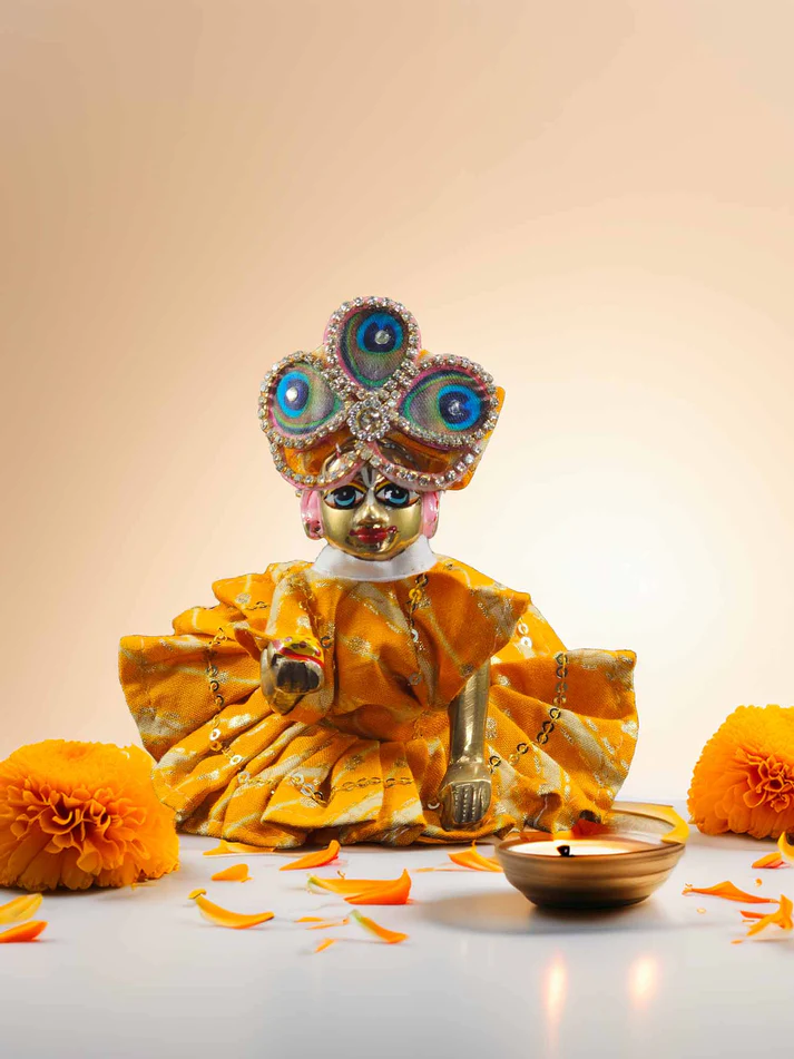 Pehla Janm Milan Dhoti Kurta Set For Laddu Gopal Ji product image