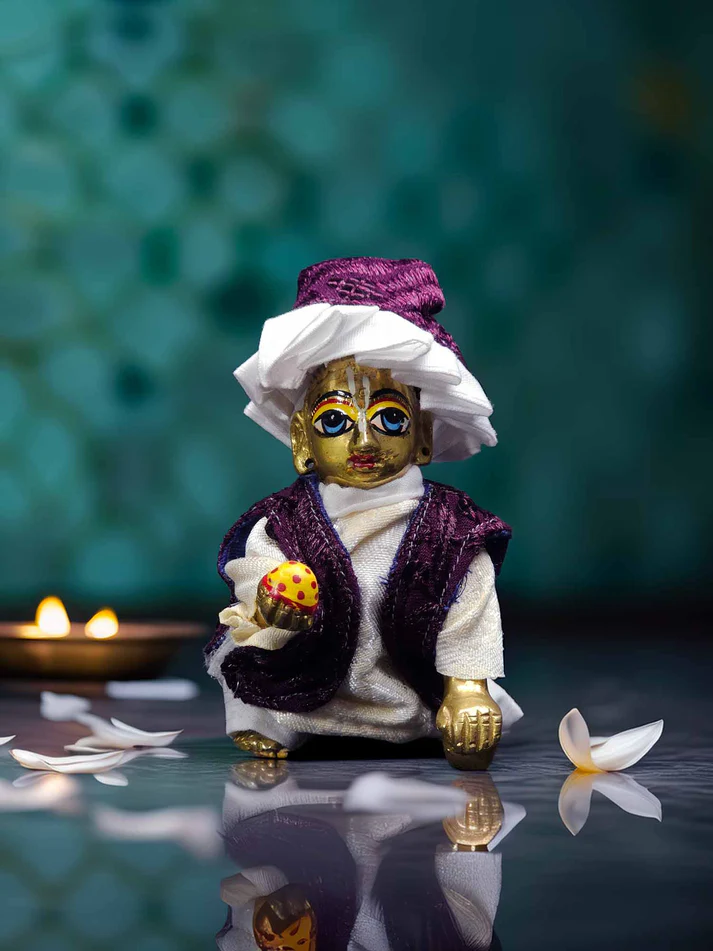 Shyam-e-Banaras Jacket Set For Laddu Gopal Ji product image