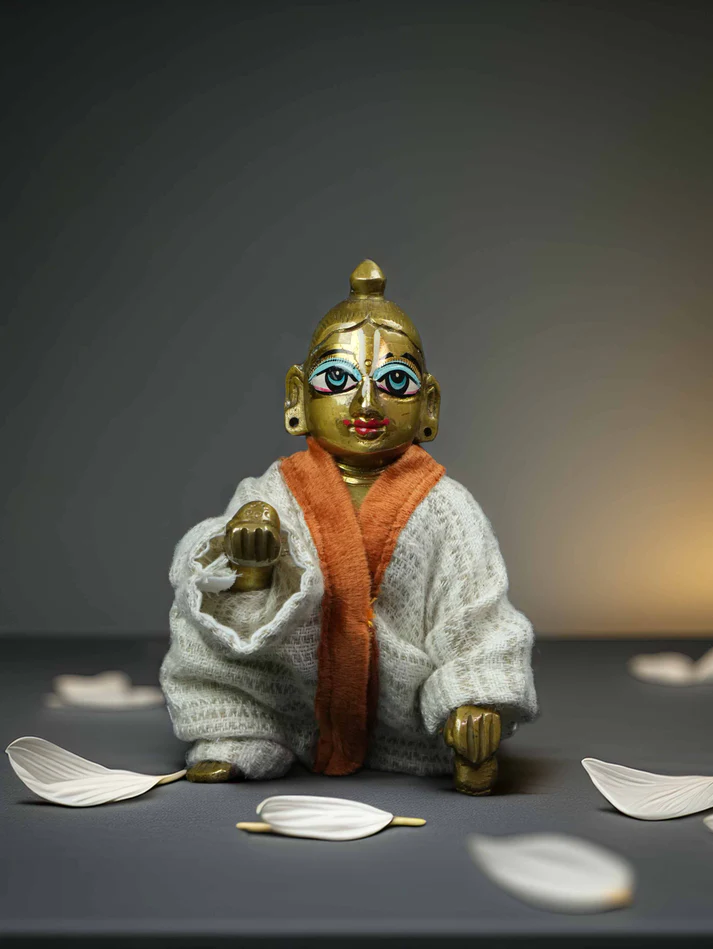 Nidra Saumya Winter Nightsuit Dress for Kanha Ji product image