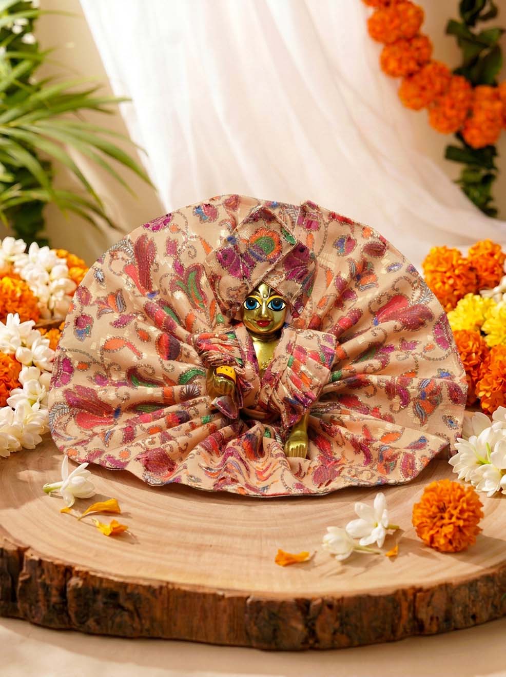 Kusum Chhavi Gol Poshak For Laddu Gopal Ji product image