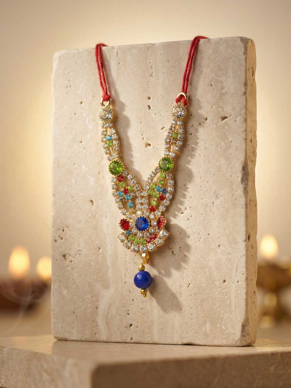Manikya Ratna Multicolor mala for Laddu Gopal Ji product image
