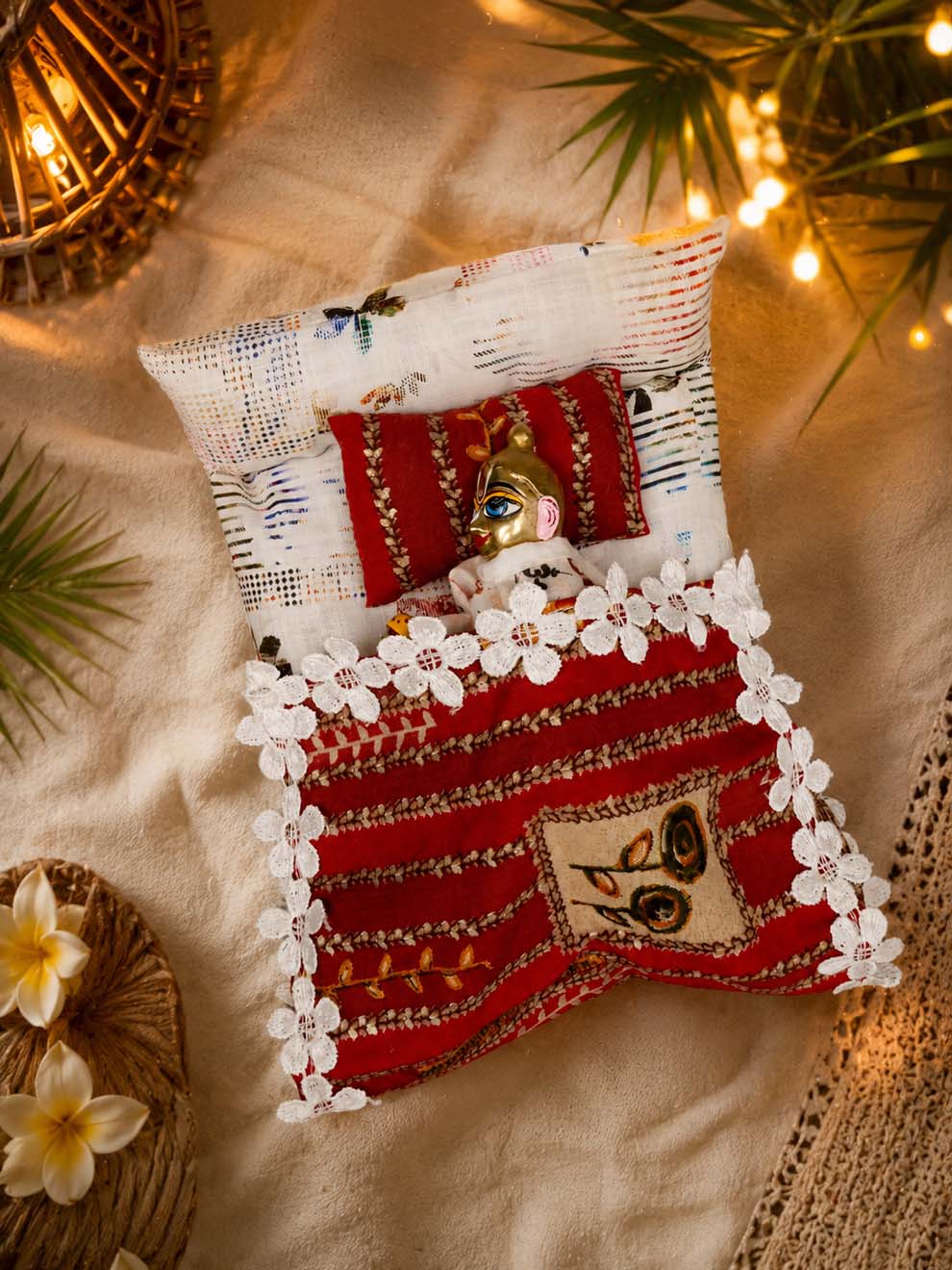 Aadharika Soft Bistar Set with Back Support For Thakurji product image