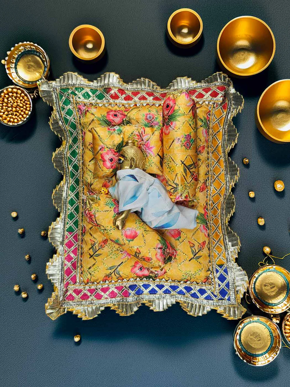 Phoolon ki Bistar Set for Laddu Gopal Ji product image