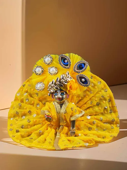 Kesar Jyoti Poshak for Kanka Ji | Laddu Gopal Dress
