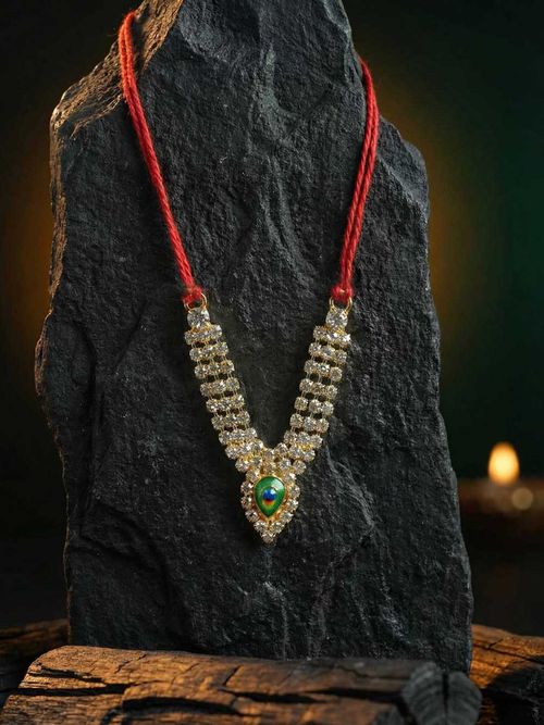 Ratnamor Kanthi White Mala for Laddu Gopal Ji