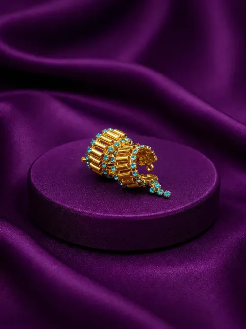 Svarnansh Light Blue Kangan for Laddu Gopal Ji