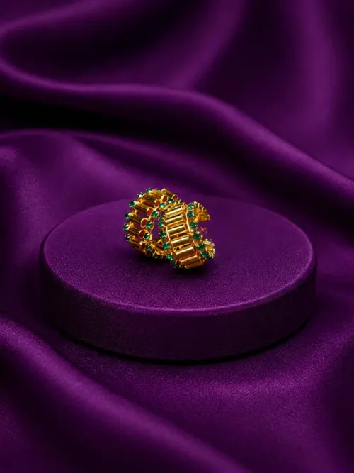 Svarnansh Dark Green Kangan for Laddu Gopal Ji
