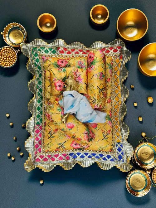 Phoolon ki Bistar Set for Laddu Gopal Ji