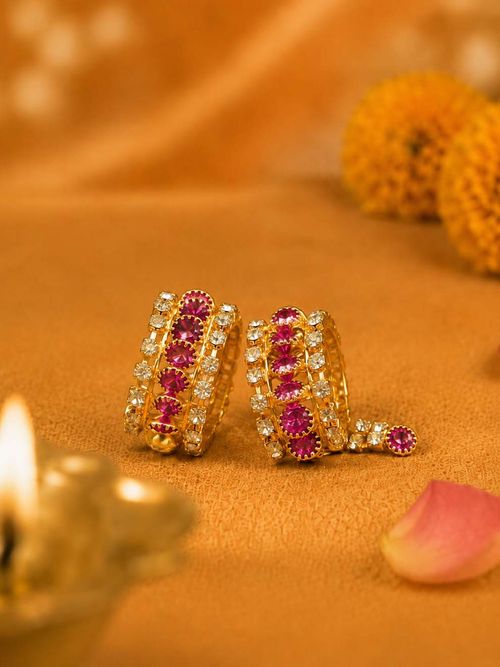 Manibandh Purple Kangan for Thakur Ji