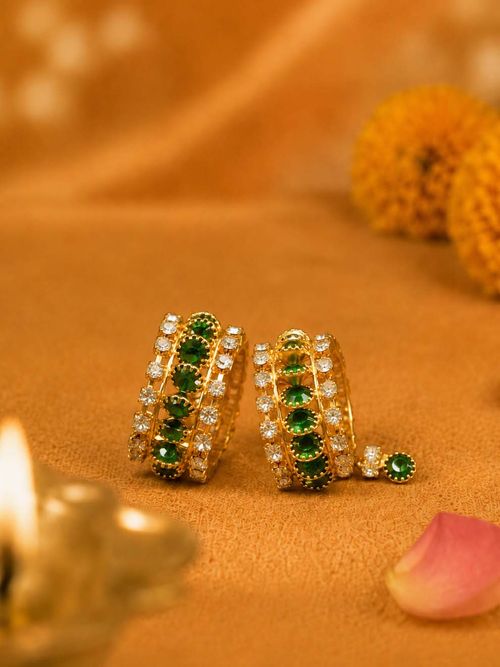 Manibandh Green Kangan for Thakur Ji