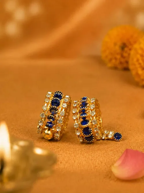 Manibandh Blue Kangan for Thakur Ji