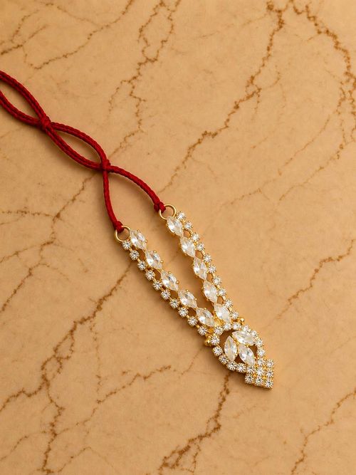 Sragvika Light White Stone Mala for Kanha Ji