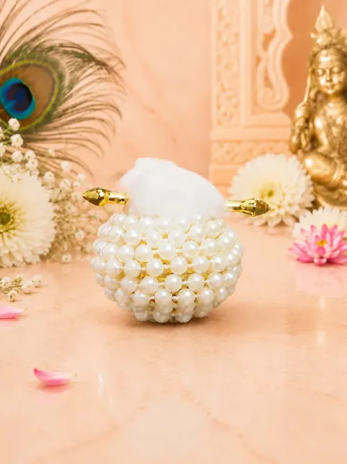Janmashtami Makhan Matki Replica for Laddu Gopal Ji