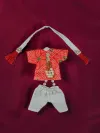 Bandhani Braj Kurta Pajama for Kanha Ji thumbnail 4