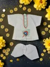 Mor Chhavi White Kurta Pajama Dress for Laddu Gopal thumbnail 3