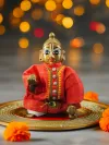 Mor Chhavi Red Kurta Pajama Dress for Laddu Gopal thumbnail 1