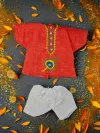 Mor Chhavi Red Kurta Pajama Dress for Laddu Gopal thumbnail 3