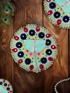 Blossom Royale Green Poshak For Kanha Ji thumbnail 2