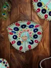 Blossom Royale Green Poshak For Kanha Ji thumbnail 3