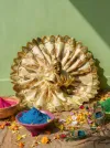 Divya Swarn Leher Kanha Ji Ki Poshak Dress thumbnail 3