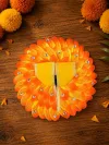 Pankhika Yellow-Orange Light Poshak For Kanha Ji thumbnail 5