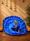 Pankhika Blue Light Poshak For Kanha Ji thumbnail 2