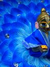 Pankhika Blue Light Poshak For Kanha Ji thumbnail 5