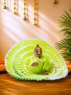 Vritika Green Light Laddu Gopal Gol Poshak thumbnail 2