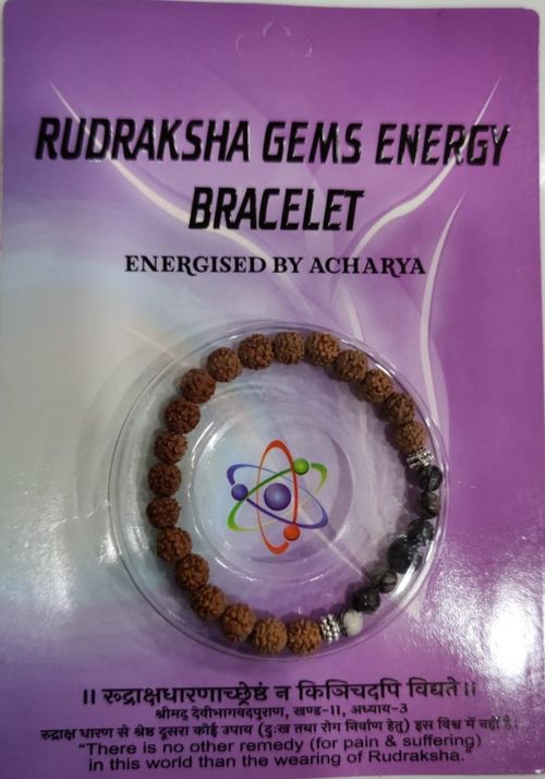 Rudraksha Ratan Energy Bracelet